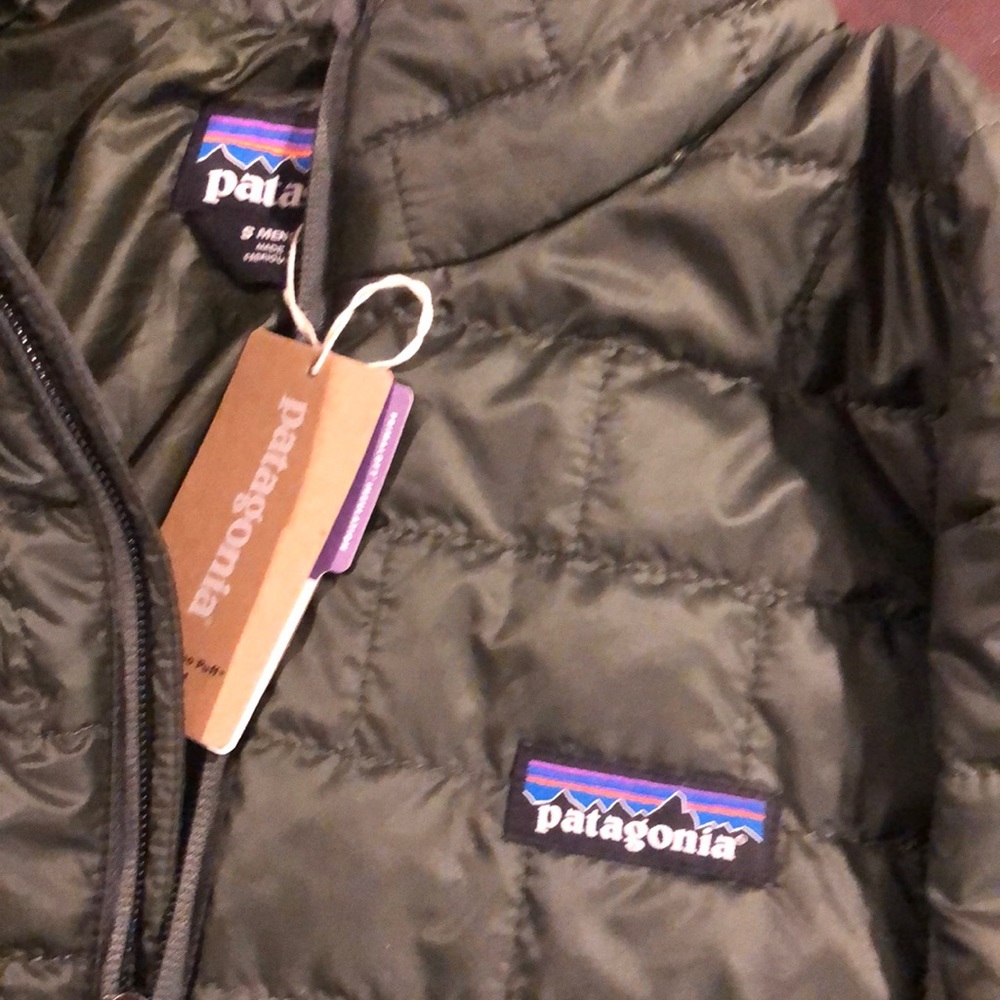 New Womans Patagonia Nano Puff Jacket Kelp Forest